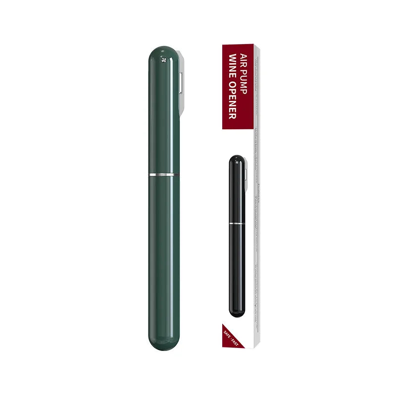 Portable 2in1 Air Pressure Wine Opener with Foil Cutter - Smarsty