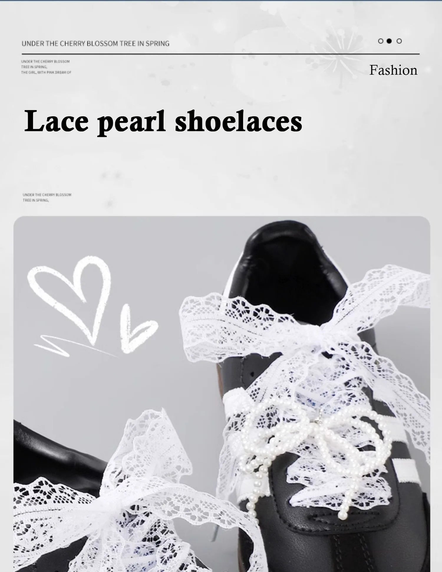 Fancy Lace Shoelaces for Women Casual Shoes 2.9CM Width Flat Shoelace for Sneakers Black White Shoe Laces Accessorices
