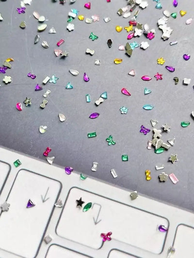 Mini Nail Art Rhinestones for Sparkling DIY Manicure - Smarsty