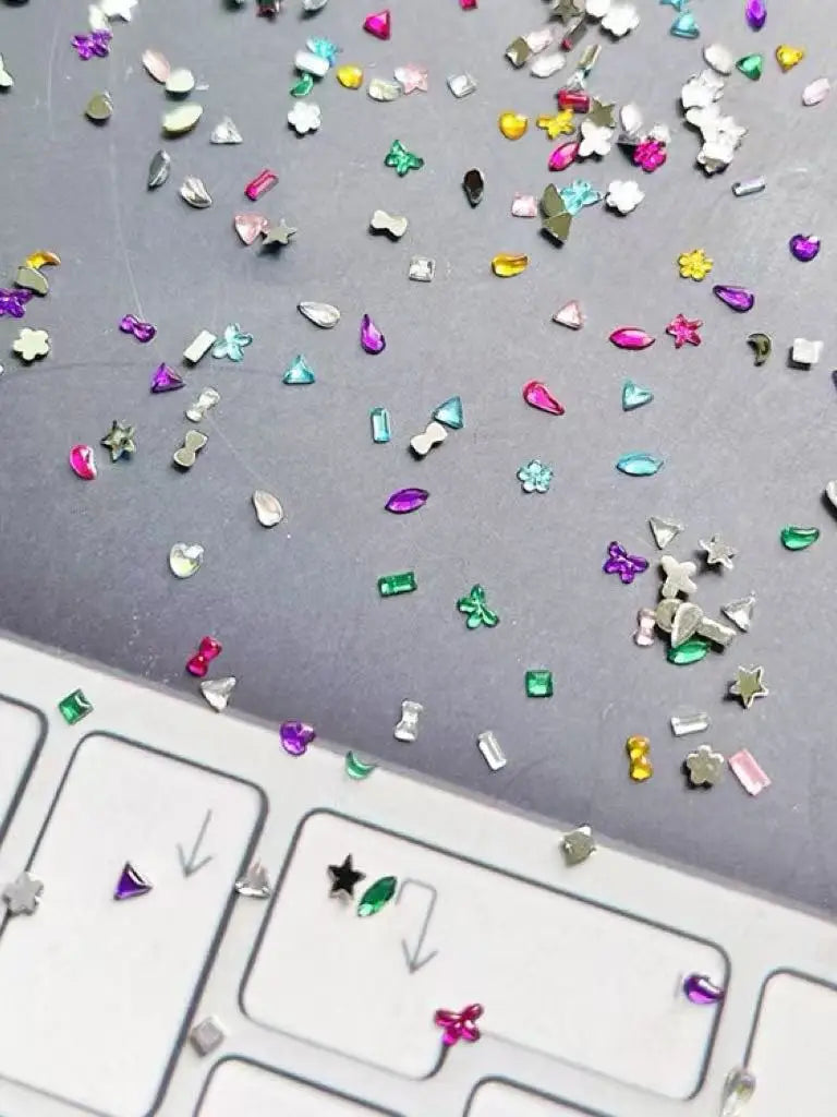 Mini Nail Art Rhinestones for Sparkling DIY Manicure - Smarsty