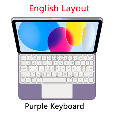 Magic Keyboard for iPad 11th Gen Backlit Magnetic Folio - Smarsty