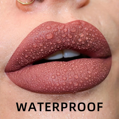 Matte Velvet Waterproof Lip Gloss With Hydrating Formula - Smarsty