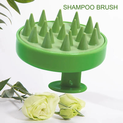 Silicone Scalp Massager Brush for Hair Growth - Smarsty