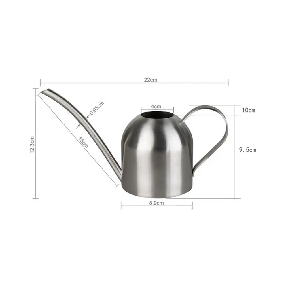 Stainless Steel Long Mouth Watering Can for Indoor Plants - Smarsty