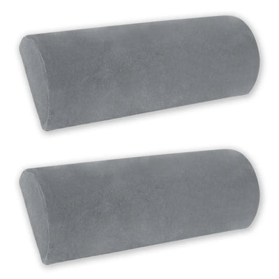 Half Moon Memory Foam Bolster Pillow for Comfort Support - Smarsty