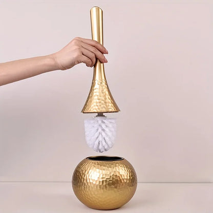 Golden High-End Toilet Brush with Long Handle - Smarsty