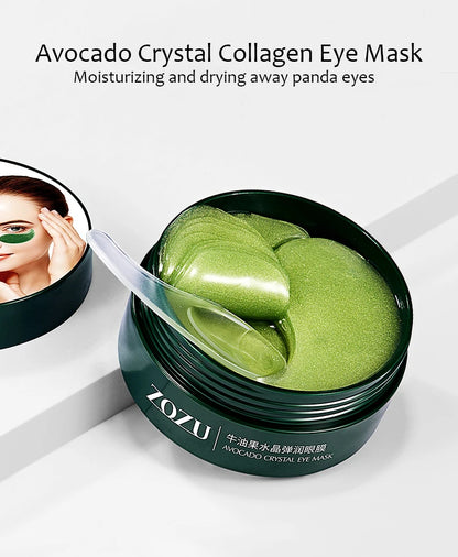 Gold Crystal Collagen Eye Masks for Dark Circles Relief - Smarsty