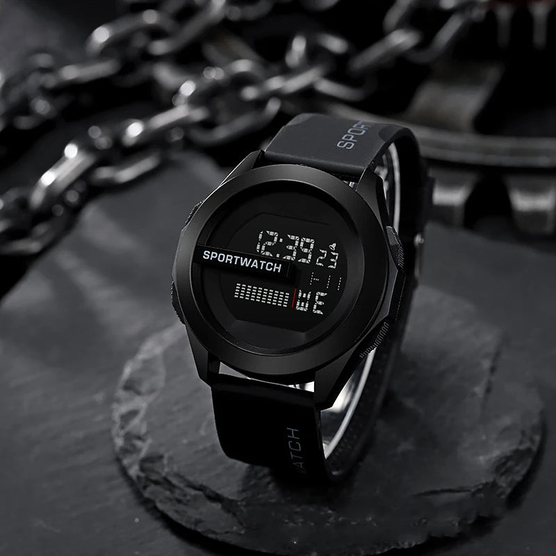 Luxury Digital Sport Watch for Men Waterproof Luminous - Smarsty
