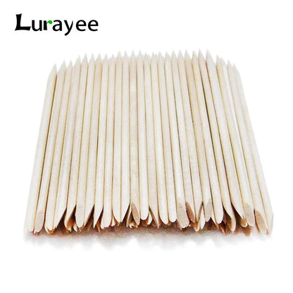 Lurayee Wooden Nail Cuticle Pusher for Perfect Manicures - Smarsty