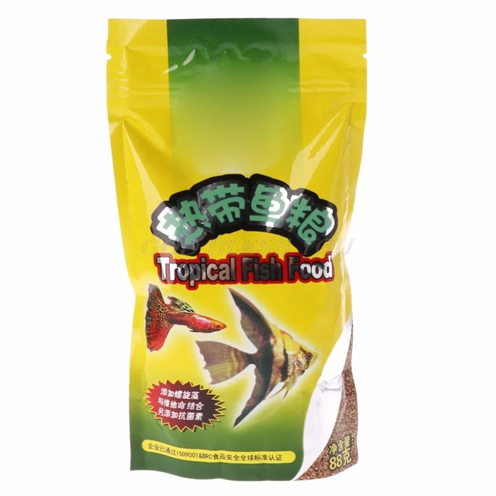 Tropical Fish Food for Guppies and Lantern Fish - Smarsty