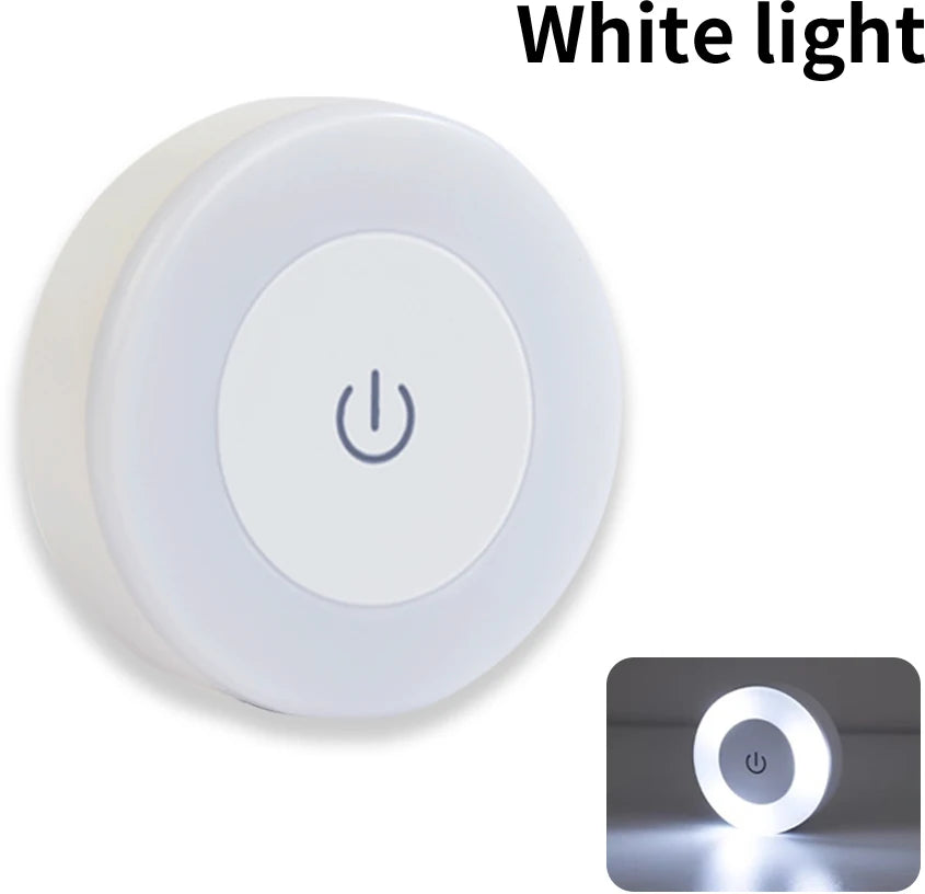 Rechargeable LED Night Light with Dimmable Touch Switch - Smarsty
