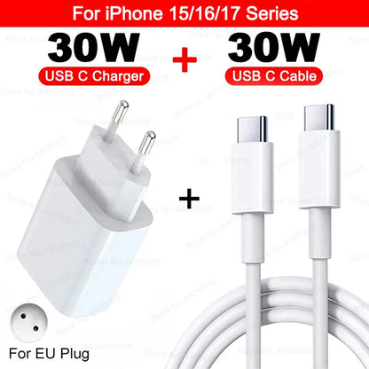 Efficiently 30W USB C Fast PD Charger For iPhone Pro - Smarsty