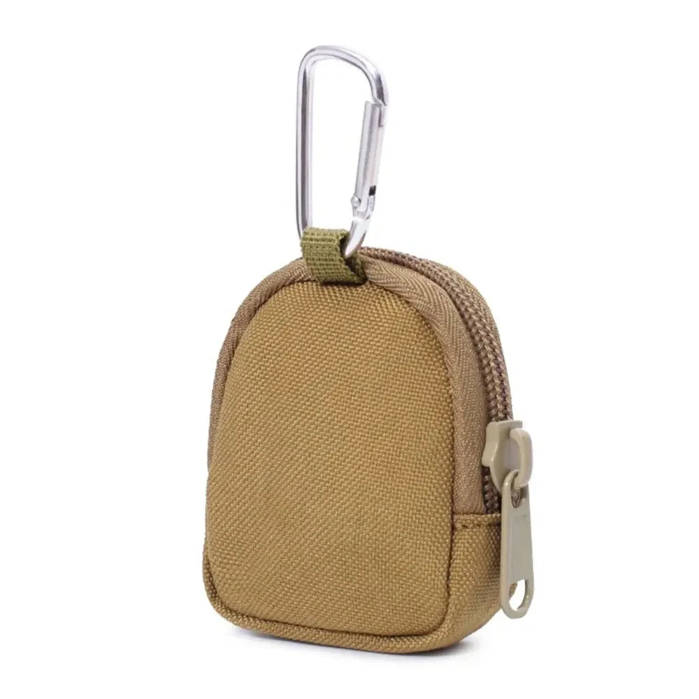 Tactical EDC Pouch Key Wallet Holder Men Coin Purses Pouch Bag Keychain Zipper Pocket Outdoor Key Bag - Smarsty
