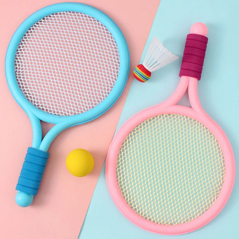 Racket Tennis for Children Outdoor Sports Badminton Racket Kindergarten Toy Set for 3-12years Old Badminton Sets by Smarsty