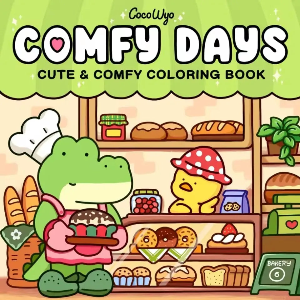 Halloween Coloring Book COZY FRIENDS Coloring Book For Adults And Teens Featuring Adorable Creepy Creatures for Halloween Gifts - Smarsty