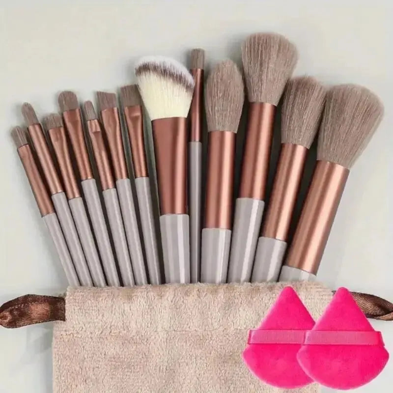 Professional Soft Fluffy Makeup Brush Set for Flawless Application - Smarsty