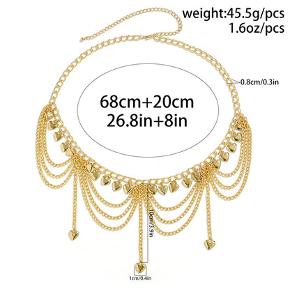 Multilayer Butterfly Pendant Belly Chain for Women - Smarsty