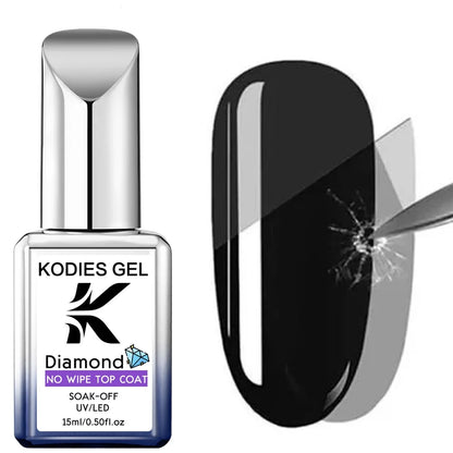 Kodies Gel Super Shine Top Coat Nail Polish - Smarsty