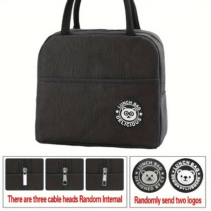 Large Capacity Insulated Lunch Bag For Bento And School - Smarsty