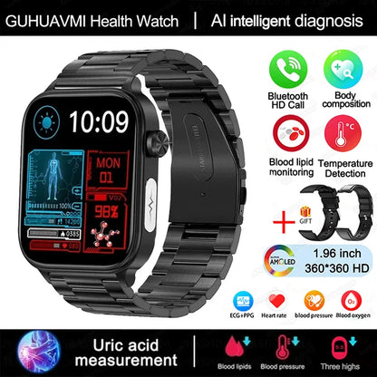 2025 Smart Watch with ECG PPG Health Monitoring - Smarsty
