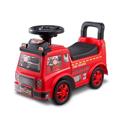 SucceBuy Ride On Push Car Kids Ride On Car with Music Steering Wheel & Under Seat Storage for Toddlers Ages 3-12 Ride Racer - Smarsty