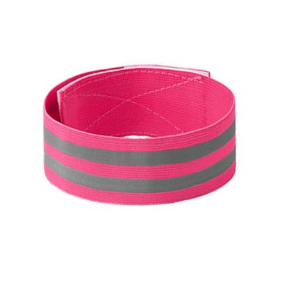 1 Pair Reflective Bands Elastic Armband Wristband Ankle Leg Straps Kids Safety Reflector Outdoor Night Cycling Jogging Running