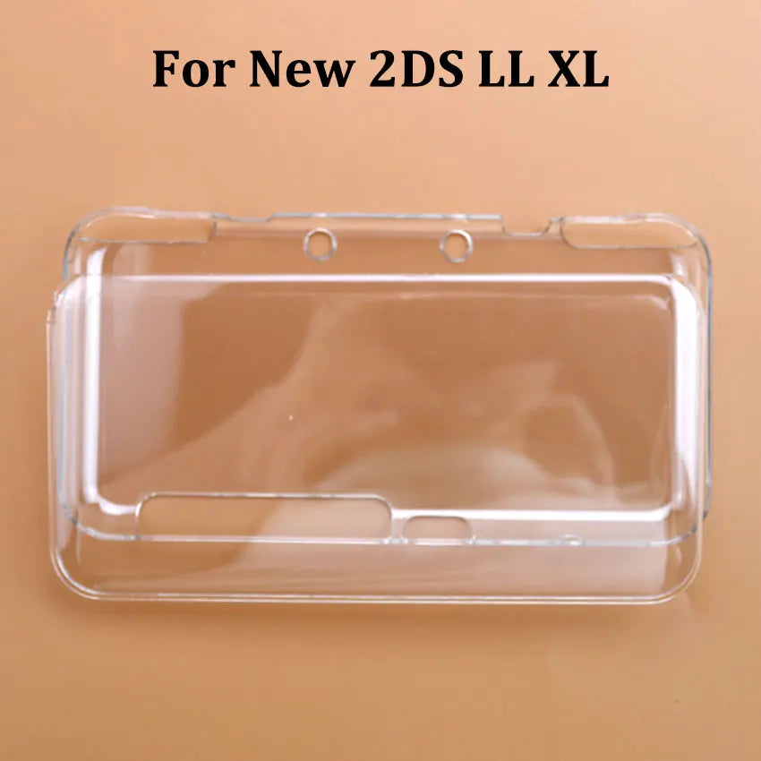JCD Clear Split Shell Case for Nintendo 3DS XL - Smarsty