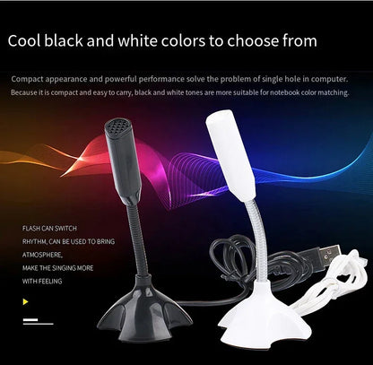 Professional Adjustable USB Microphone for Clear Gaming and Streaming - Smarsty