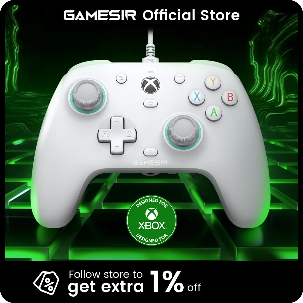 GameSir G7 SE Wired Xbox Gaming Controller with Hall Effect Joystick - Smarsty