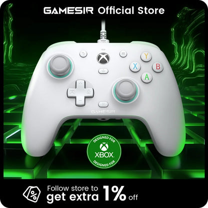 GameSir G7 SE Wired Xbox Gaming Controller with Hall Effect Joystick - Smarsty
