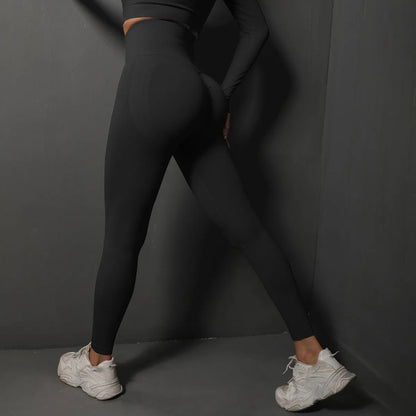 High Waist Yoga Leggings Women Seamless Push Up Sport Leggings Fitness Running Hip Lift Yoga Pants Highly Elastic Gym leggings - Smarsty