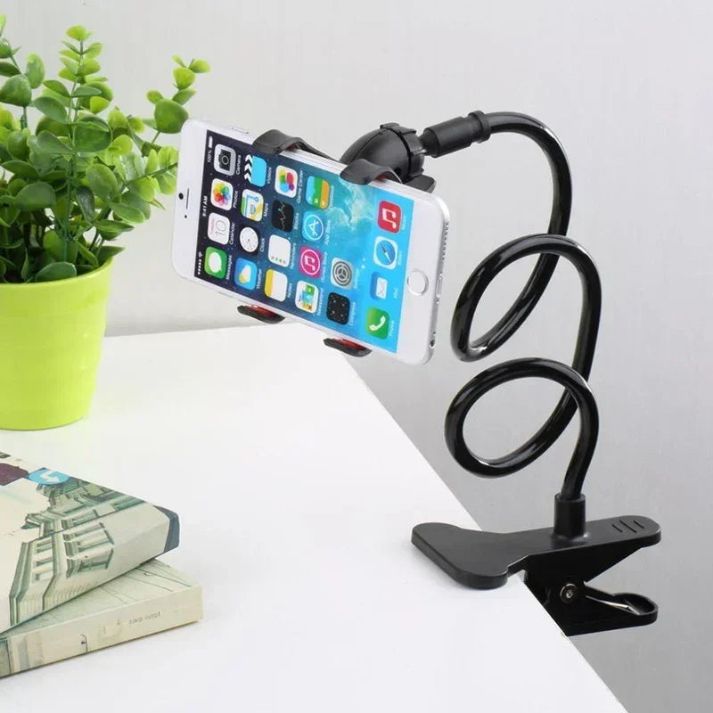 Gooseneck Phone Holder With Flexible Clip Bracket Arm - Smarsty