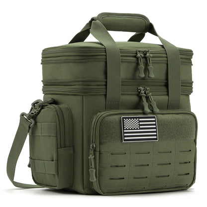 18L Expandable Tactical Lunch Box Insulated Cooler Bag - Smarsty