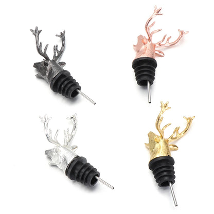 Deer Head Wine Pourer Stopper for Easy Aeration - Smarsty