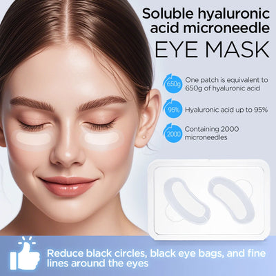 Microneedle Eye Patches for Dark Circles and Moisturizing - Smarsty