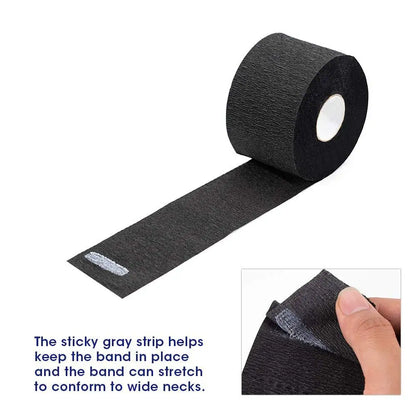 5 Pcs Disposable Hairdresser Neck Strips for Comfortable Haircuts - Smarsty