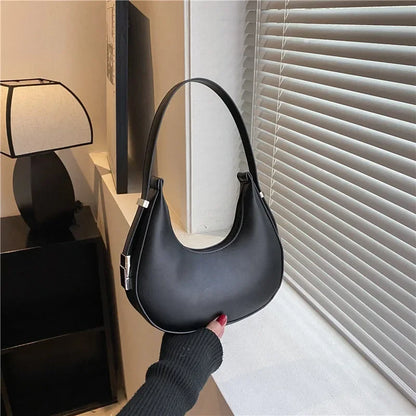 Luxury PU Leather Hobo Bag For Women With Zipper Closure - Smarsty