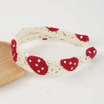 Knitted Headband Bohemian Handmade Summer Seaside Cotton - Smarsty