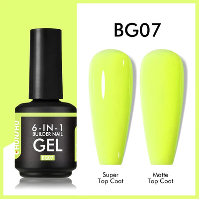 Chunshu 6 in 1 UV Gel Polish for Durable Nails - Smarsty