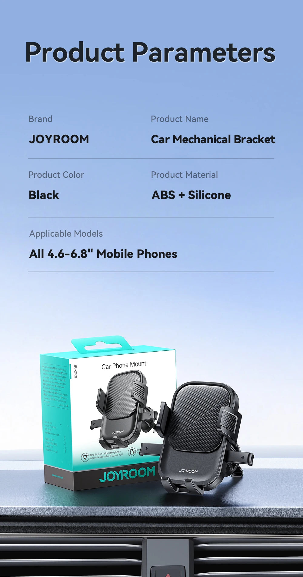 Car Air Vent Phone Holder Mount 360 Rotation Universal - Smarsty