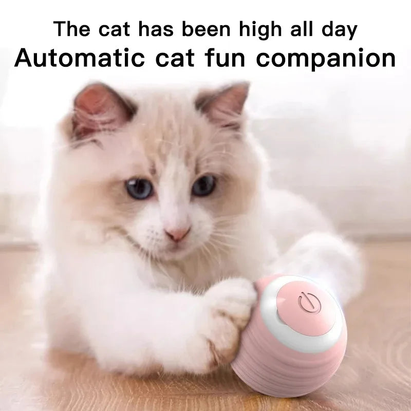 Interactive Electric Cat Ball Toy for Engaging Play - Smarsty