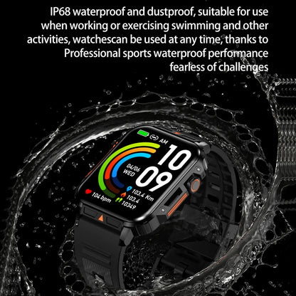2024 Outdoor Military Smart Watch with IP68 Waterproof - Smarsty