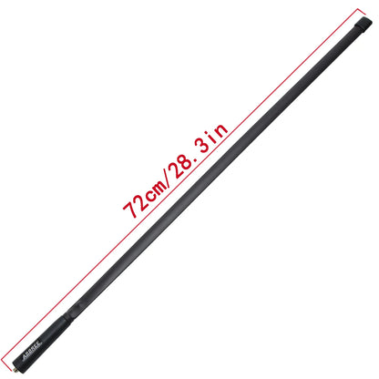 ABBREE CS Tactical Antenna SMA-Female Dual Band VHF UHF 144/430Mhz Foldable For Walkie Talkie Baofeng UV-21 UV-5R QuanSheng K5 - Smarsty