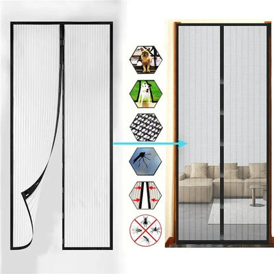 Magnetic Mosquito Net Door Screen for Easy Closure - Smarsty