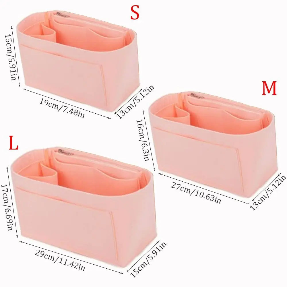 Felt Purse Organizer Insert For Handbag Keeps It Tidy - Smarsty