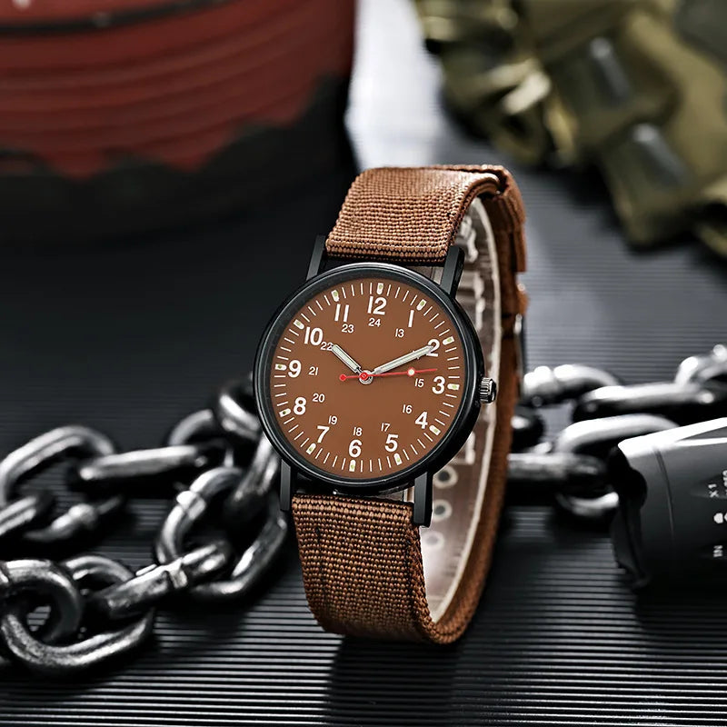 Luxury Men's Luminous Hand Wind Watch - Smarsty