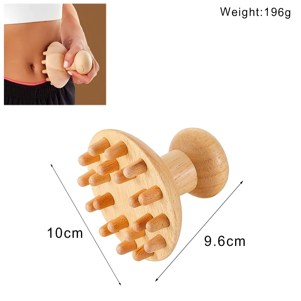 Wooden Lymphatic Drainage Massage Tools for Body Shaping - Smarsty