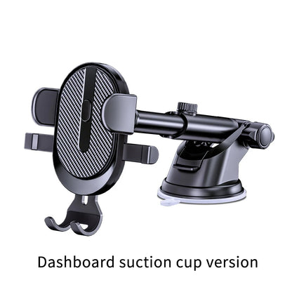 Car Phone Holder Gravity Clamp With Dashboard Sucker Mount - Smarsty