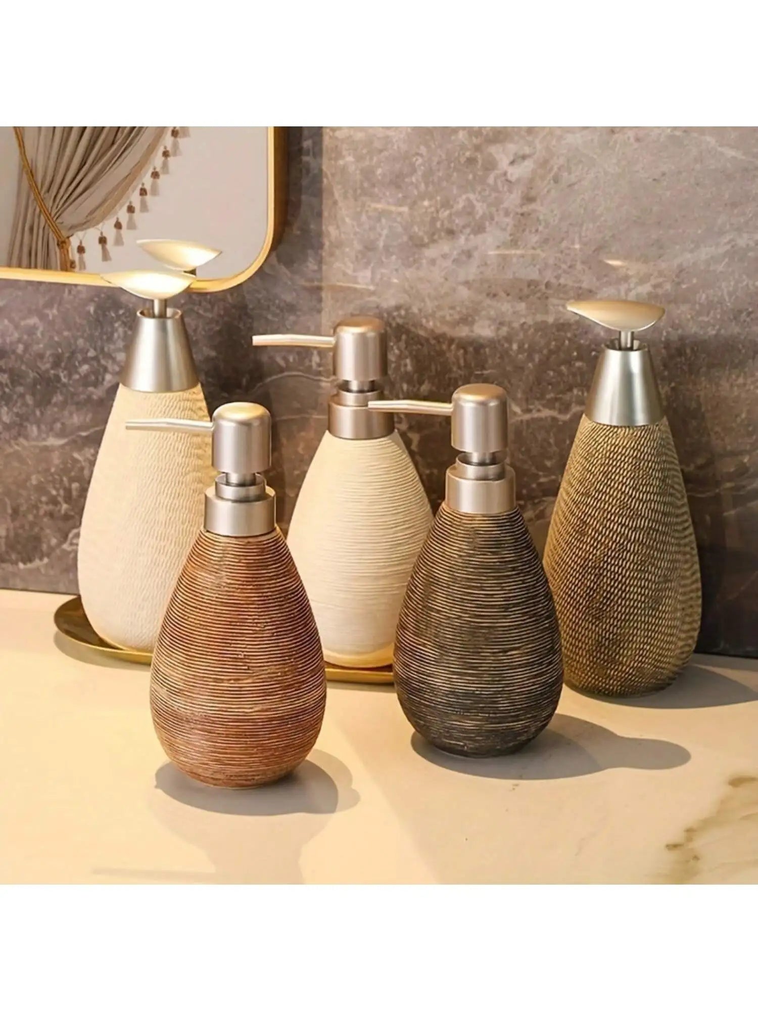 Creative Retro Ceramic Soap Dispenser with Pump - Smarsty