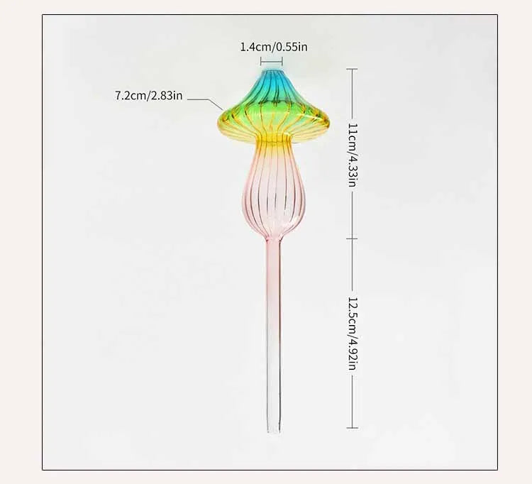 1/2 PCS Glass Automatic Watering Device Flower Plants Water Dripper Self Watering Spike Bulbs Shape Drip Irrigation System